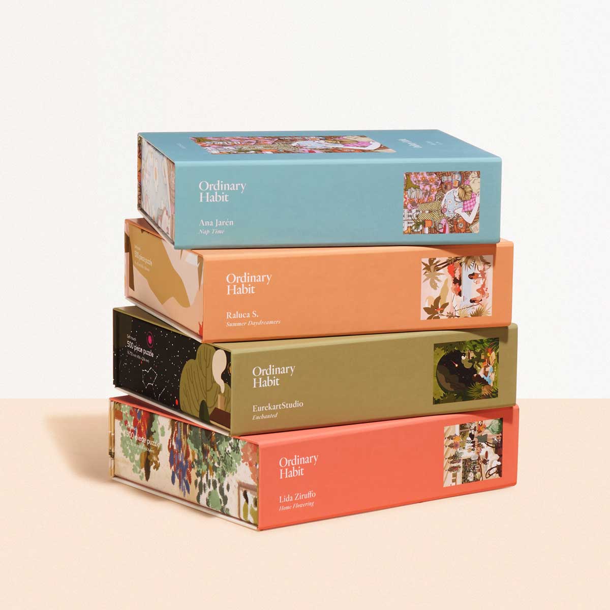 500 piece puzzles tagged home ordinary habit