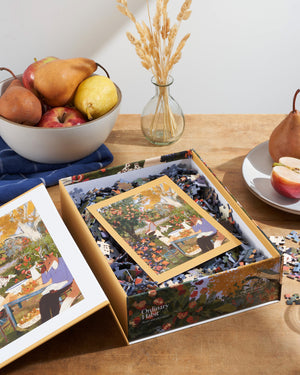 Ordinary Habit Puzzle - Fall in the Countryside Puzzle by Lida Ziruffo