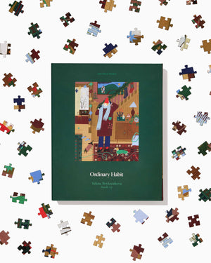 Bundle Up 500 Piece Puzzle by Ordinary Habit with pieces