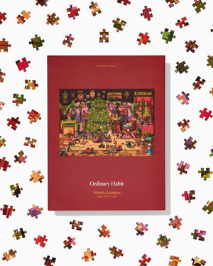 Magic of the Season 1000 Piece Puzzle by Ordinary Habit with pieces