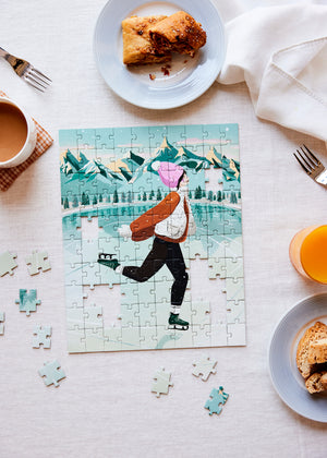 The Skater 100 Piece Mini Puzzle