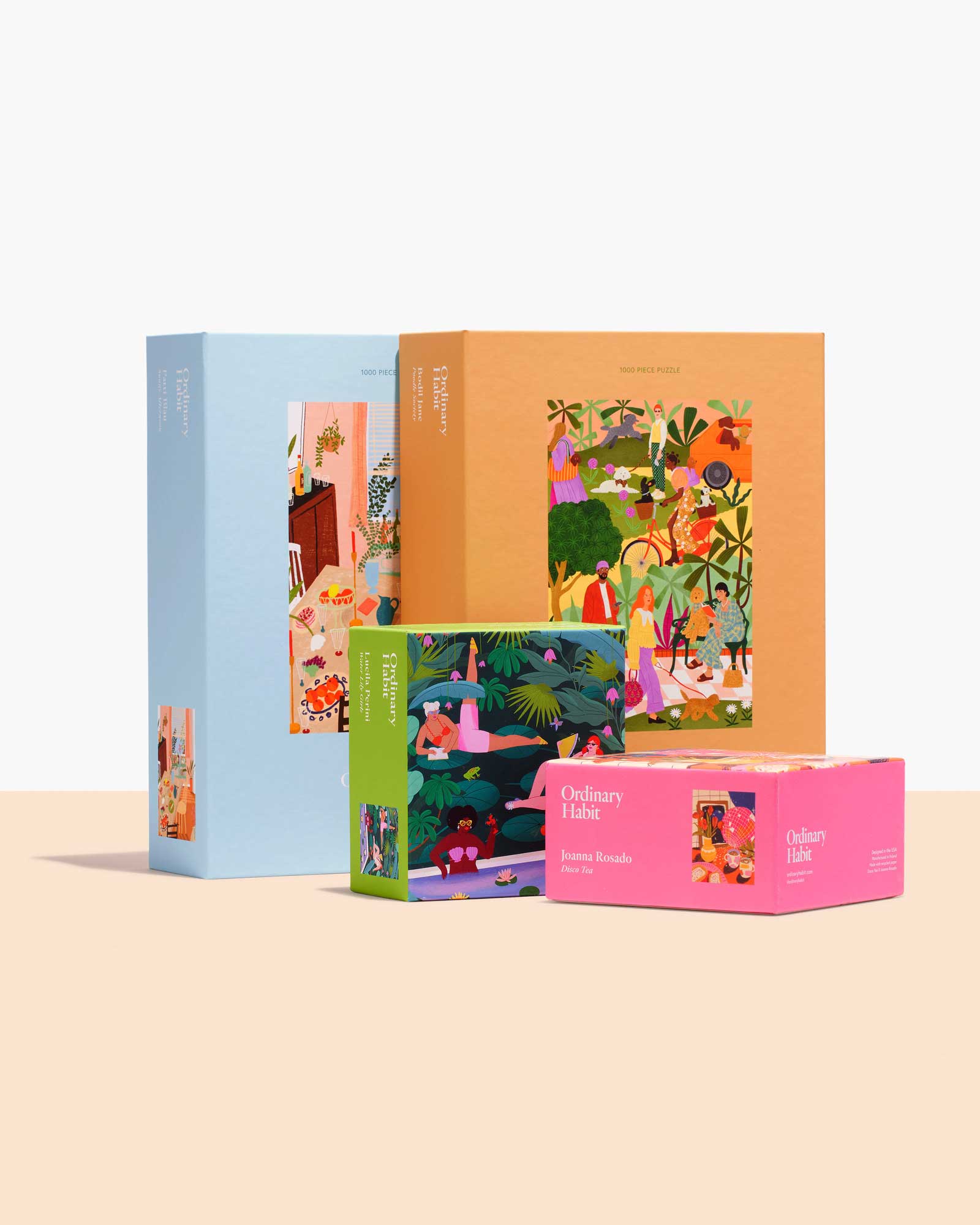 HAPPY ROOM TOUR PRESENT アソート Cheerful Moments Puzzle Bundle – Ordinary Habit