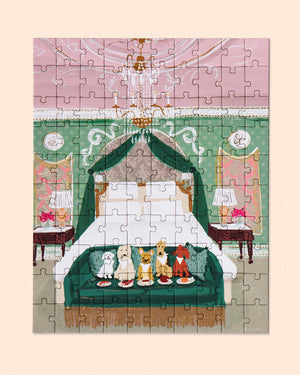 Posh Puppy Room Service Puzzle by Christina Gliha - Ordinary Habit