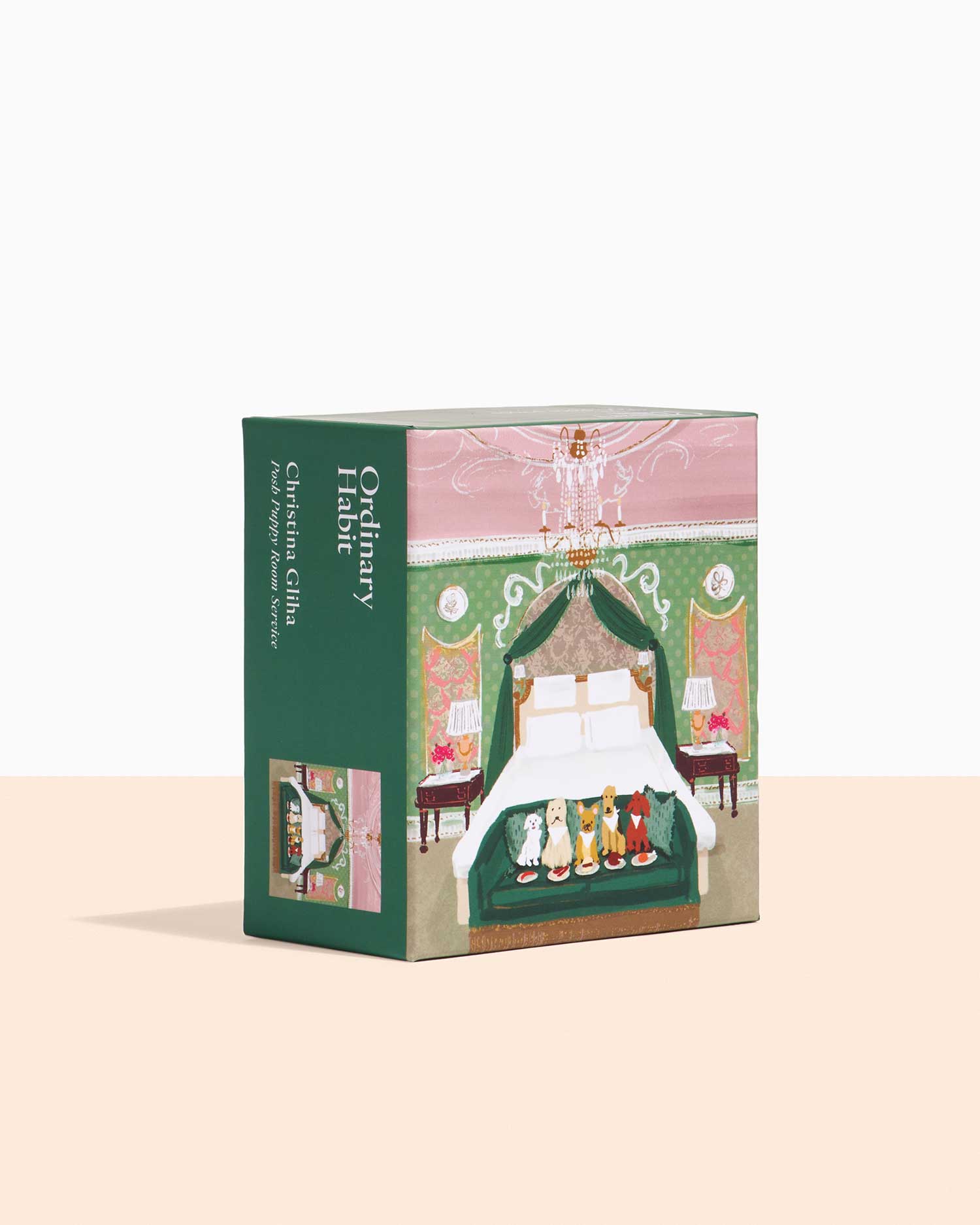 Ordinary Habit 100 Piece Puzzle - Posh Puppy Room Service Puzzle