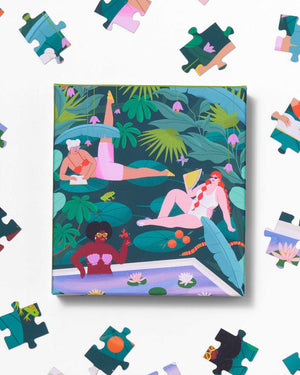 Water Lily Girls Puzzle by Lucila Perini - Ordinary Habit