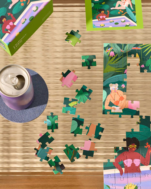 Water Lily Girls Puzzle by Lucila Perini - Ordinary Habit
