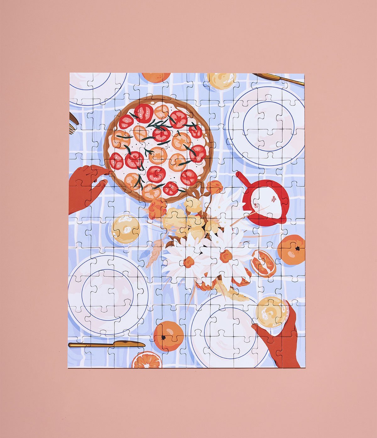 A Table in Summer On The Go Puzzle by Josephine Rais - Ordinary Habit