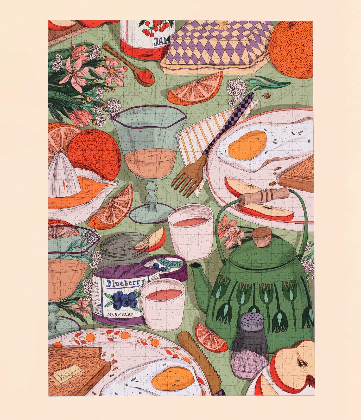 Breakfast with a View Puzzle by Jolanda Olivia Zürcher - Ordinary Habit