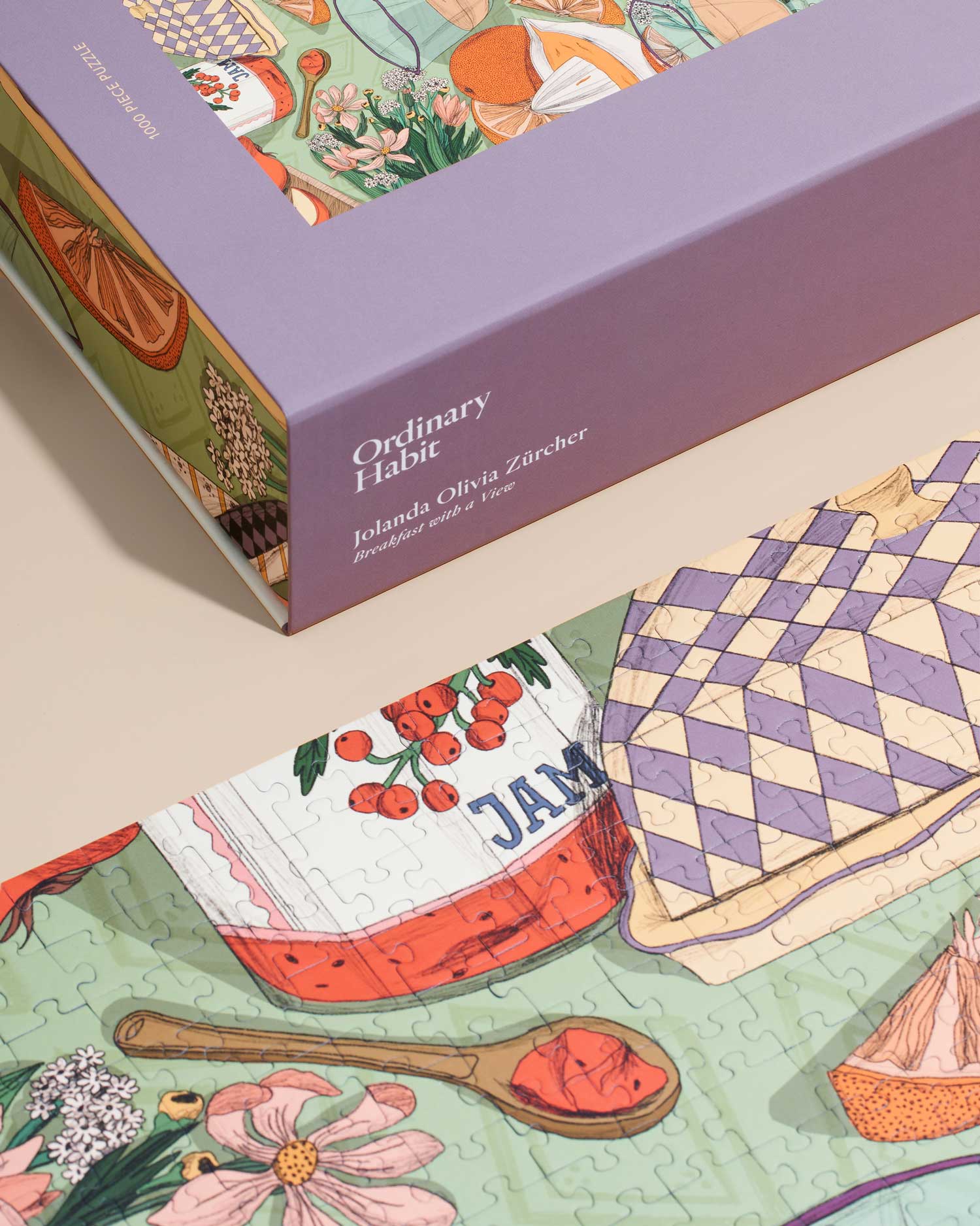 Breakfast with a View Puzzle by Jolanda Olivia Zürcher - Ordinary Habit