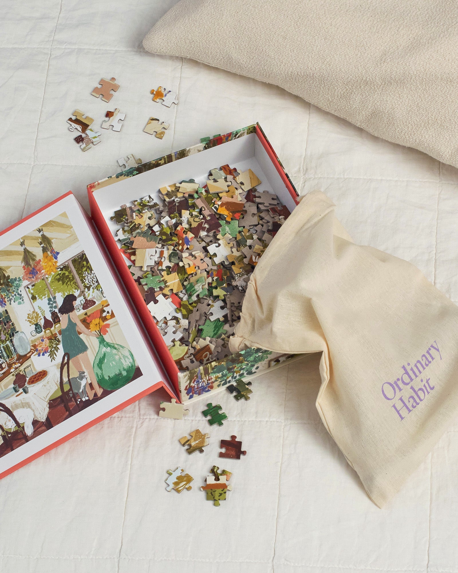 Home Flowering Puzzle by Lida Ziruffo - Ordinary Habit