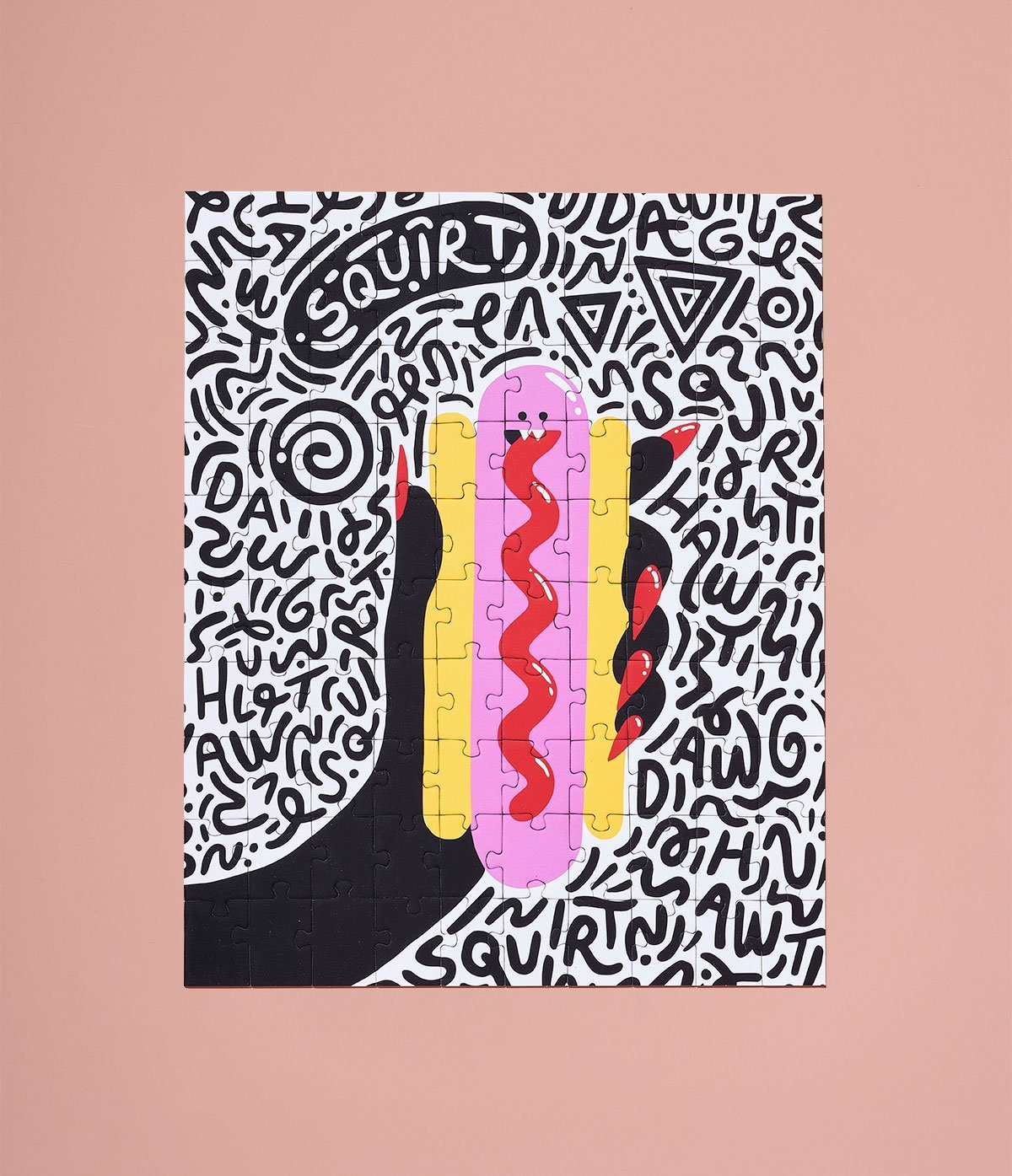 Hot Dog Monster Puzzle by Lindsey Wright - Ordinary Habit