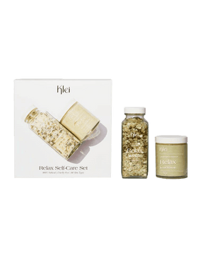 Relax Lavender Soak & Scrub Self-Care Gift Set by Klei - Ordinary Habit