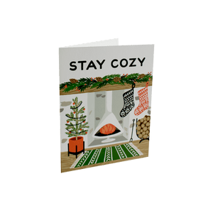 Stay Cozy Greeting Card - Ordinary Habit