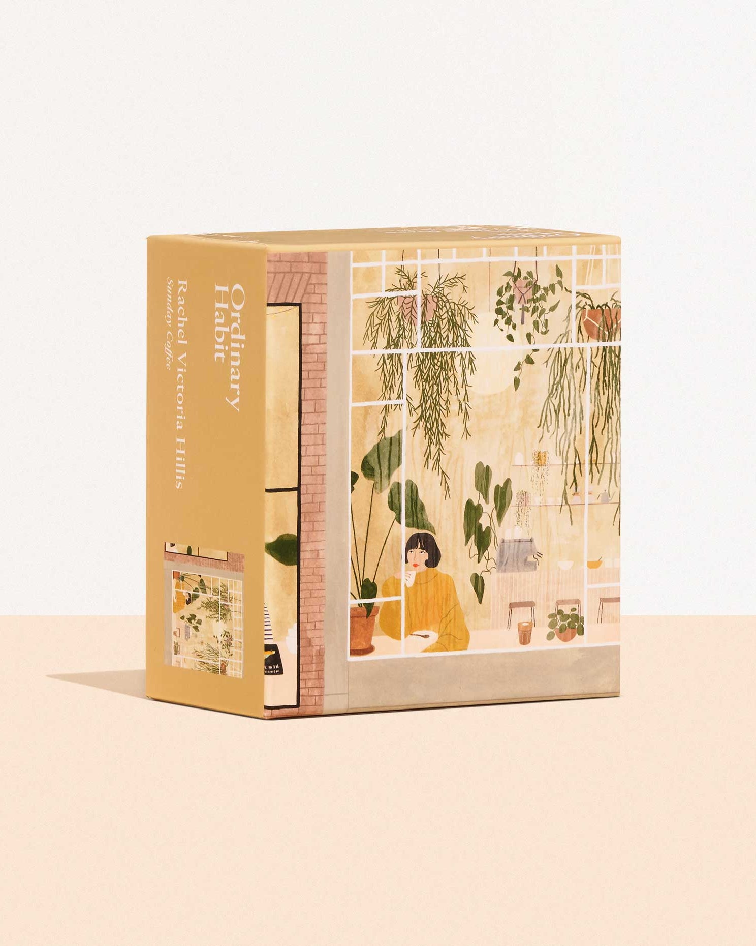 Ordinary Habit 100 Piece Puzzle - Sunday Coffee by Rachel Victoria