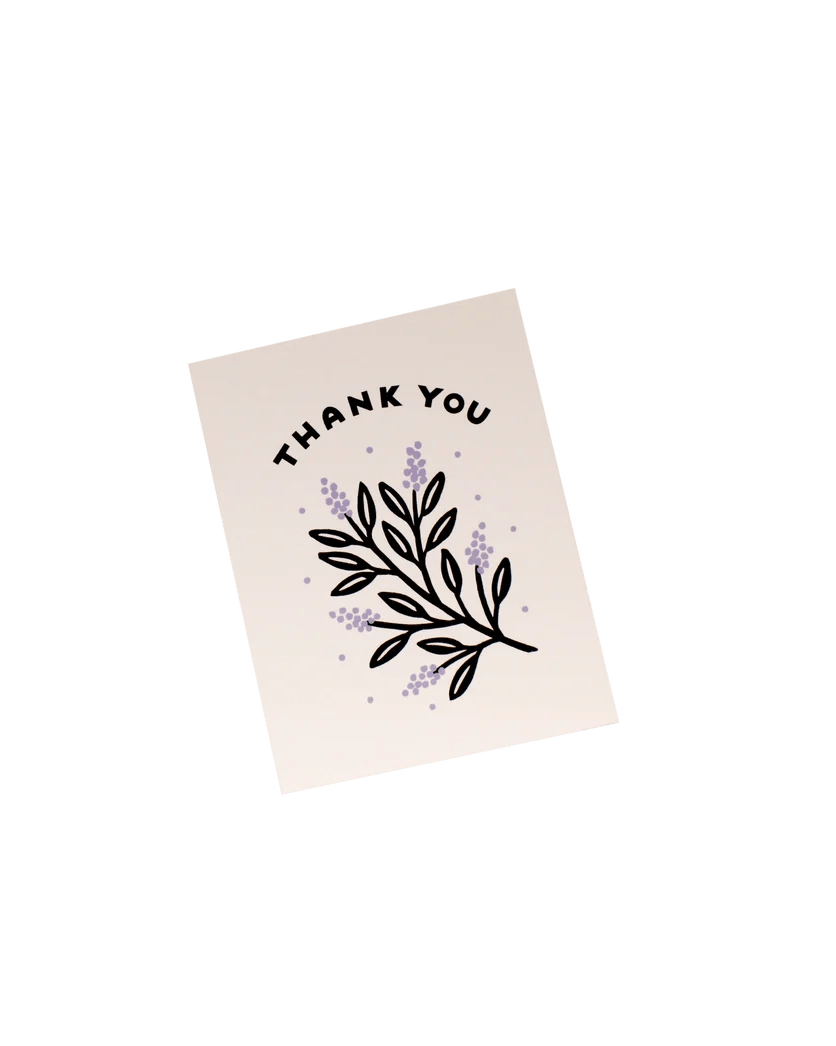 Wild Hart Paper - Thank You Card - Ordinary Habit