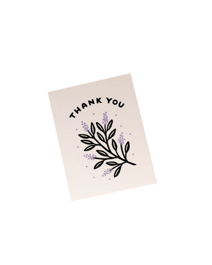 Wild Hart Paper - Thank You Card - Ordinary Habit